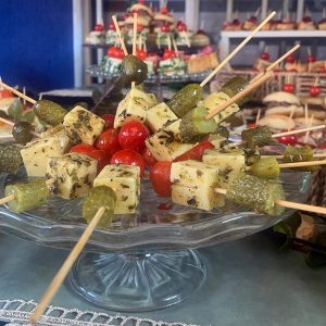 Brochetas frías