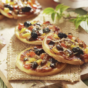 Mini pizzetas